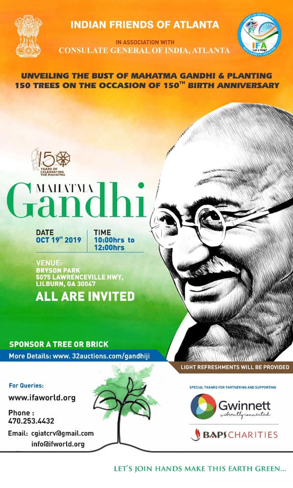 Celebrating 150th Birth Anniversary of Mahatma Gandhi